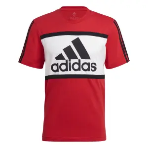 Camiseta adidas Essentials Logo Colorblock image-1