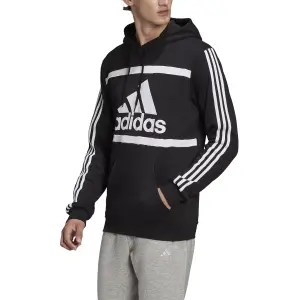 Hooded sweatshirt adidas Essentials Logo Colorblock image-2