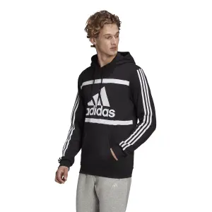 Hooded sweatshirt adidas Essentials Logo Colorblock image-1