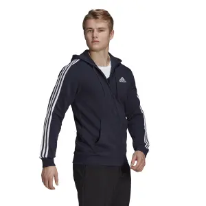 Kapuzenjacke adidas Essentials French Terry 3-Bandes Full-Zip image-5