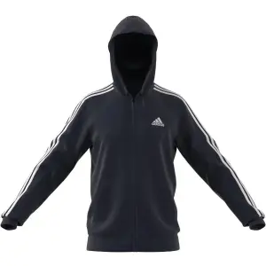 Kapuzenjacke adidas Essentials French Terry 3-Bandes Full-Zip image-0