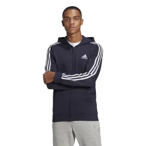 Kapuzen-Pulli adidas Essentials Fleece 3-Bandes Full-Zip image-1