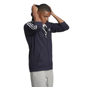 Kapuzen-Pulli adidas Essentials Fleece 3-Bandes Full-Zip image-3