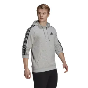Hooded sweatshirt adidas Essentials Fleece 3-Bandes image-3