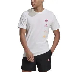 Camiseta adidas Essentials Gradient Logo image-0