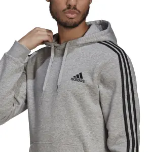 Bluza z kapturem adidas Essentials Fleece Cut 3-Bandes image-4