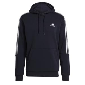 Camisola com capuz adidas Essentials Fleece Cut 3-Bandes image-0