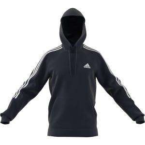 Camisola com capuz adidas Essentials Fleece Cut 3-Bandes image-1
