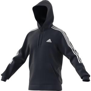 Camisola com capuz adidas Essentials Fleece Cut 3-Bandes image-2