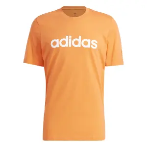 Camiseta adidas Essentials Embroidered Linear Logo image-1