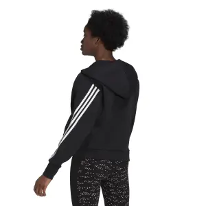 Felpa con cappuccio da donna adidas Sportswear Wrapped 3-Bandes image-5