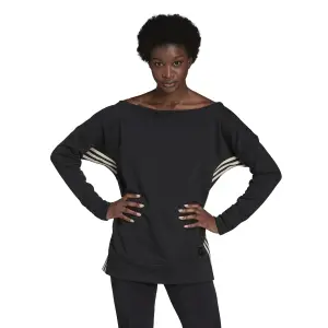 Sweatshirt för kvinnor adidas Womens Recycled Cotton Cover-Up image-1