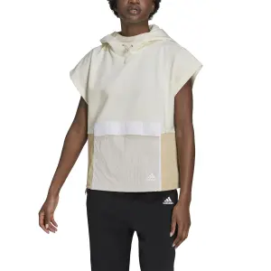 Felpa corta con cappuccio da donna adidas Womens Summer Pack -Sleeve image-1