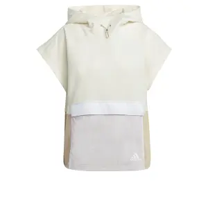 Felpa corta con cappuccio da donna adidas Womens Summer Pack -Sleeve image-0