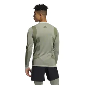 Maglietta a manica lunga adidas Studio Techfit Seamless image-3