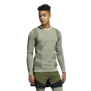 Maglietta a manica lunga adidas Studio Techfit Seamless image-1