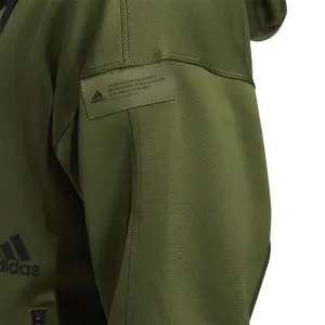 Sweatshirt med huva adidas Studio Tech Full-Zip image-5
