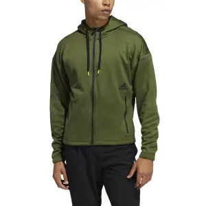 Sweatshirt med huva adidas Studio Tech Full-Zip image-2