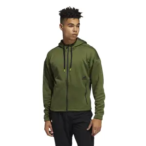 Sweatshirt med huva adidas Studio Tech Full-Zip image-1