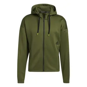 Sweatshirt med huva adidas Studio Tech Full-Zip image-0