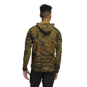 Sweatshirt mit Kapuze adidas FreeLift Camouflage Training image-3