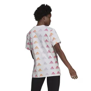 Camiseta de mujer adidas Gradient Logo Boyfriend image-3