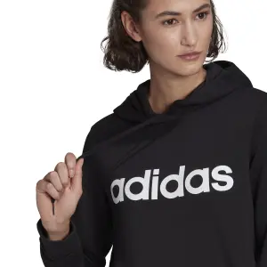Camisola com capuz feminino adidas Essentials Logo image-6
