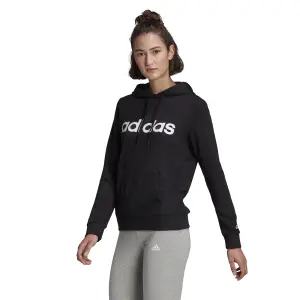 Camisola com capuz feminino adidas Essentials Logo image-1