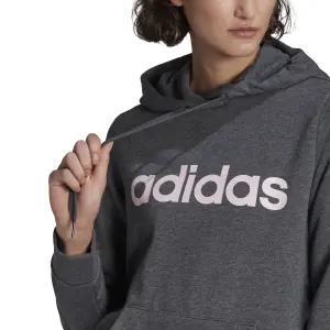 Felpa con cappuccio da donna adidas Essentials Logo image-5
