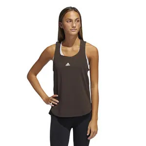 Camiseta de tirantes para mujer adidas Aeroready image-2