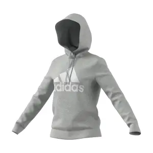 Sudadera con capucha para mujer adidas Essentials Logo Fleece image-4