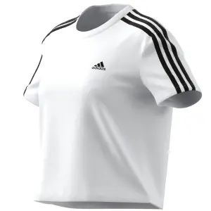Camiseta corta de mujer adidas Essentials Loose 3-Bandes image-5