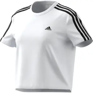Camiseta corta de mujer adidas Essentials Loose 3-Bandes image-0