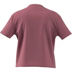 Camiseta corta de mujer adidas Essentials Loose 3-Bandes image-3