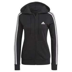 Sudadera con capucha y cremallera para mujer adidas Essentials French Terry 3-Bandes image-0