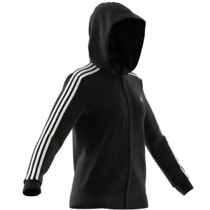 Sudadera con capucha y cremallera para mujer adidas Essentials French Terry 3-Bandes image-2
