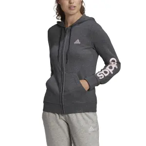 Felpa con cappuccio da donna adidas Essentials Logo image-2