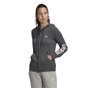 Felpa con cappuccio da donna adidas Essentials Logo image-3