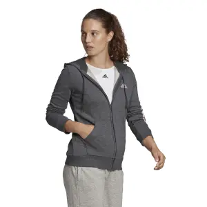 Felpa con cappuccio da donna adidas Essentials Logo image-1