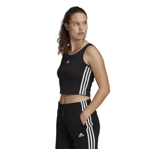 Camiseta de tirantes para mujer adidas Essentials Cropped image-0