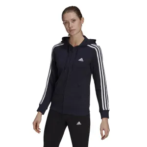 Felpa con cappuccio da donna adidas Essentials French Terry 3-Bandes image-0