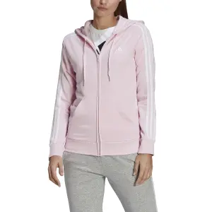 Damen-Kapuzenpulli mit Reißverschluss adidas Essentials French Terry 3-Bandes image-1