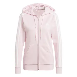 Damen-Kapuzenpulli mit Reißverschluss adidas Essentials French Terry 3-Bandes image-0