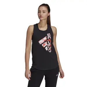 Camiseta de tirantes para mujer adidas Floral Graphic image-2