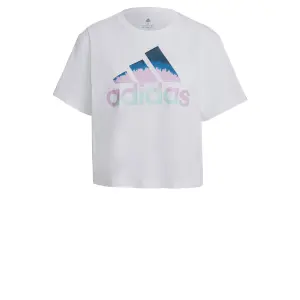 Kort dames-T-shirt adidas Farm Rio Tie-Dye-Inspired Graphic image-0