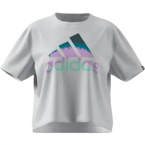 Camiseta corta de mujer adidas Farm Rio Tie-Dye-Inspired Graphic image-6