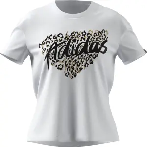 Camiseta de mujer adidas Leopard Graphic image-4