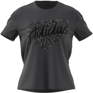Camiseta de mujer adidas Leopard Graphic image-2