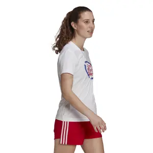 Camiseta de mujer adidas Slogan Graphic image-6