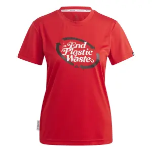 Camiseta de mujer adidas Slogan Graphic image-6